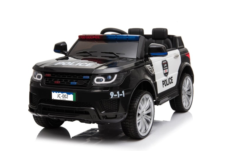 Police jeep - black