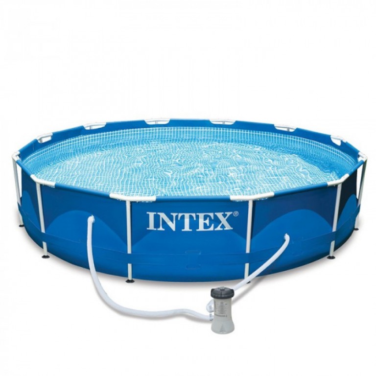 Intex round basin 366X76cm with filter