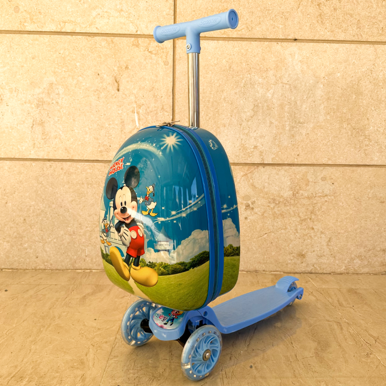 Kids scooter with bag - Mickey Mouse