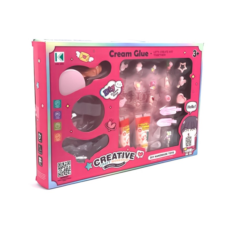 Creativity set for children - pink