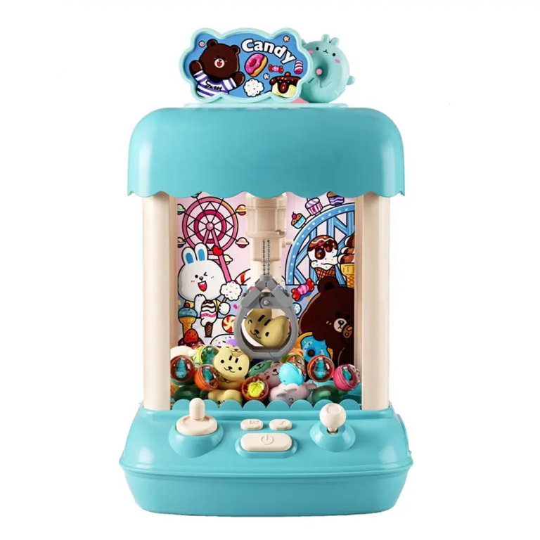 SMALL CANDY CLAW MACHINE SET-BLUE