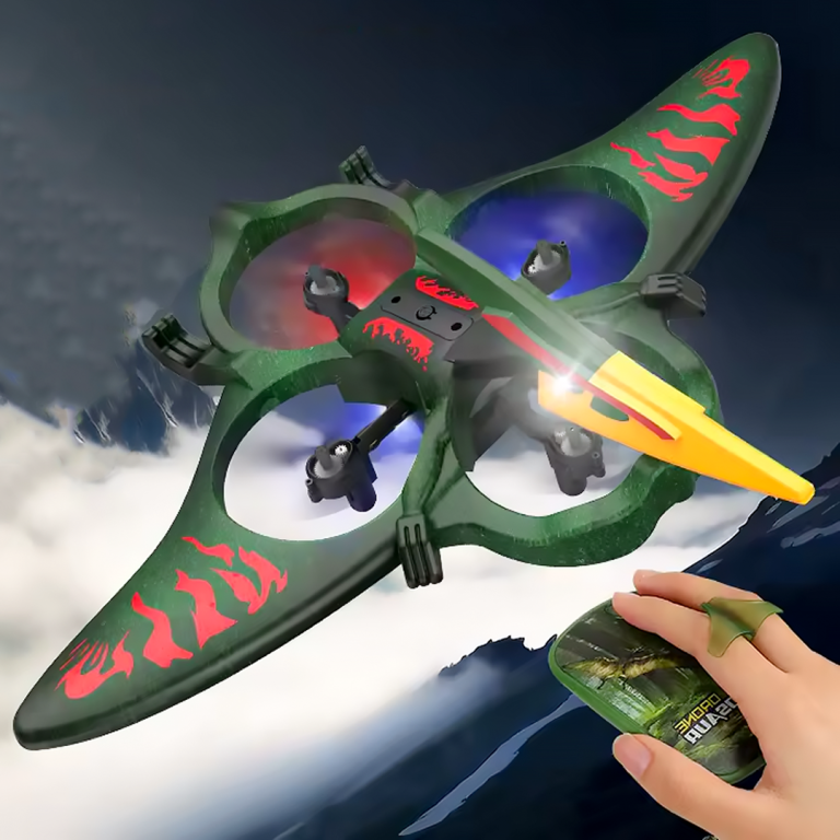 طائرة الديناصور - اخضر