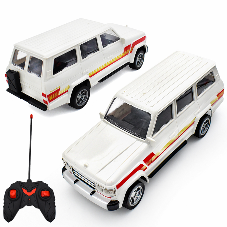Car with remote control -WHITE