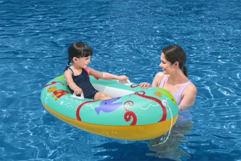 Float for children with an umbrella